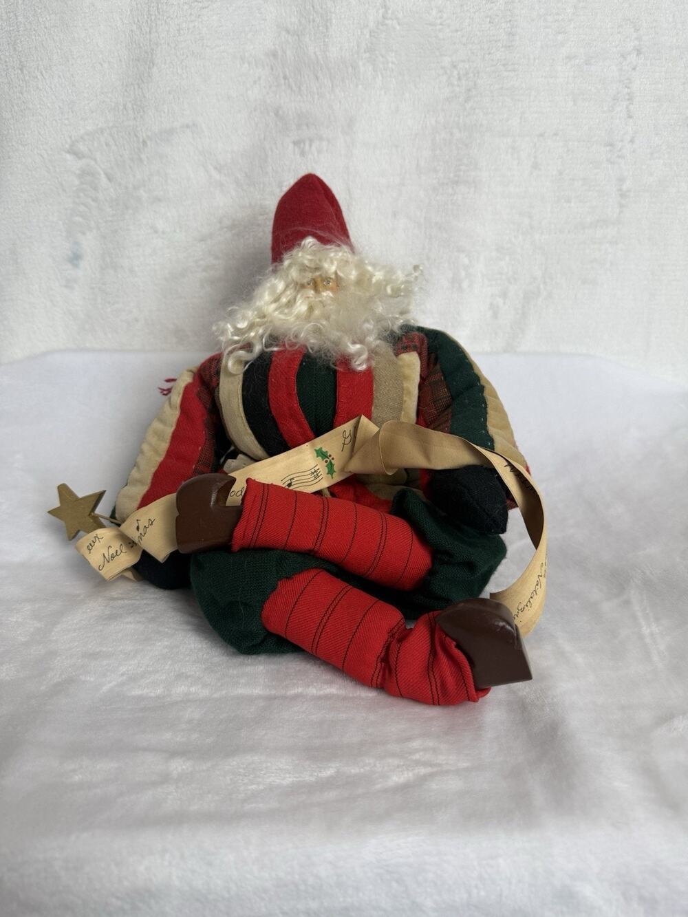 Vintage House of Hattan Musical Wind Up Ye Olde Santa Maker By Dee Gann
